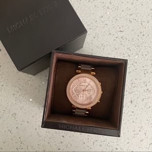 Rose gold Michael Kors Watch